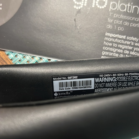 GHD PLATINUM+ STYLER - 1" FLAT IRON - Picture 5 of 5